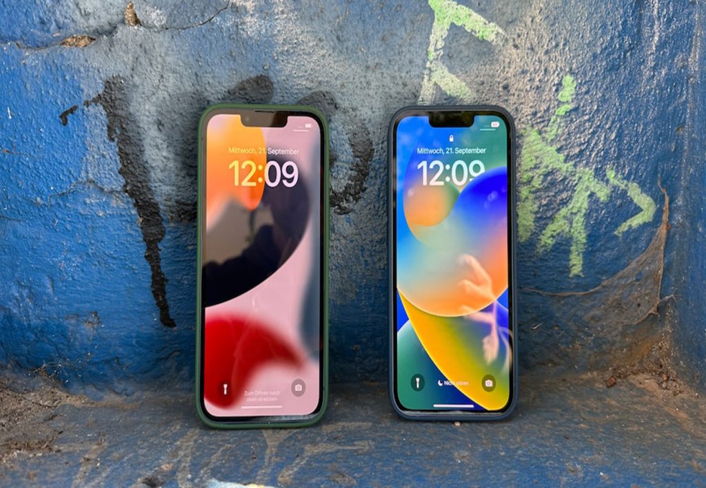 Apple iPhone 14 (Plus) mit dem Apple iPhone 13 (Mini) vergleichen