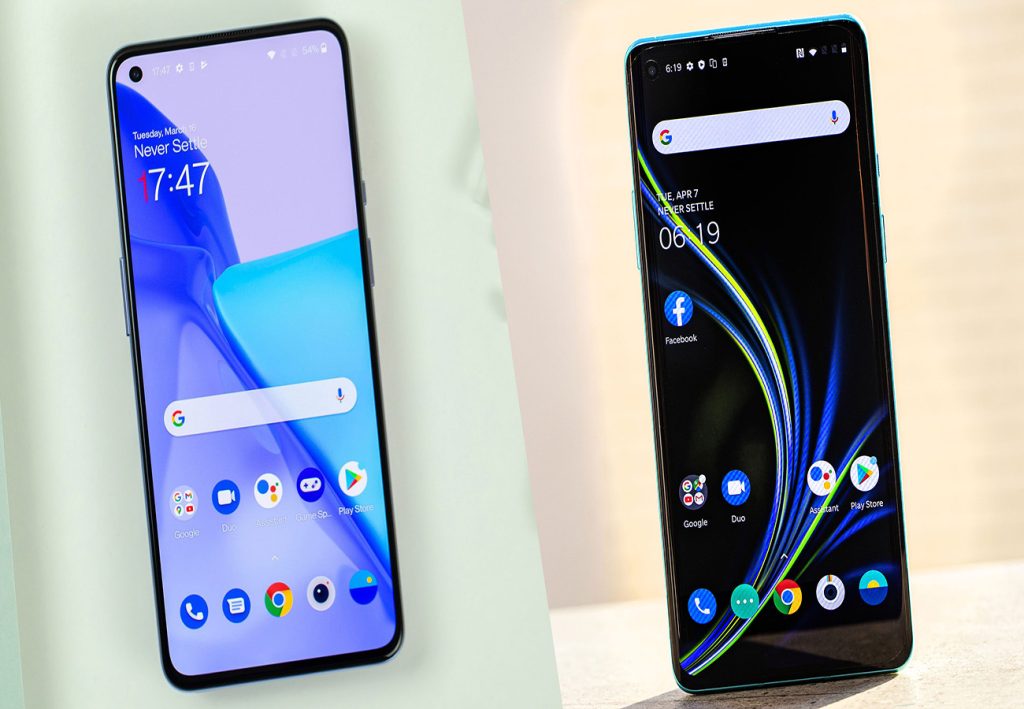 OnePlus 11, OnePlus 9 und OnePlus 8 im Vergleich