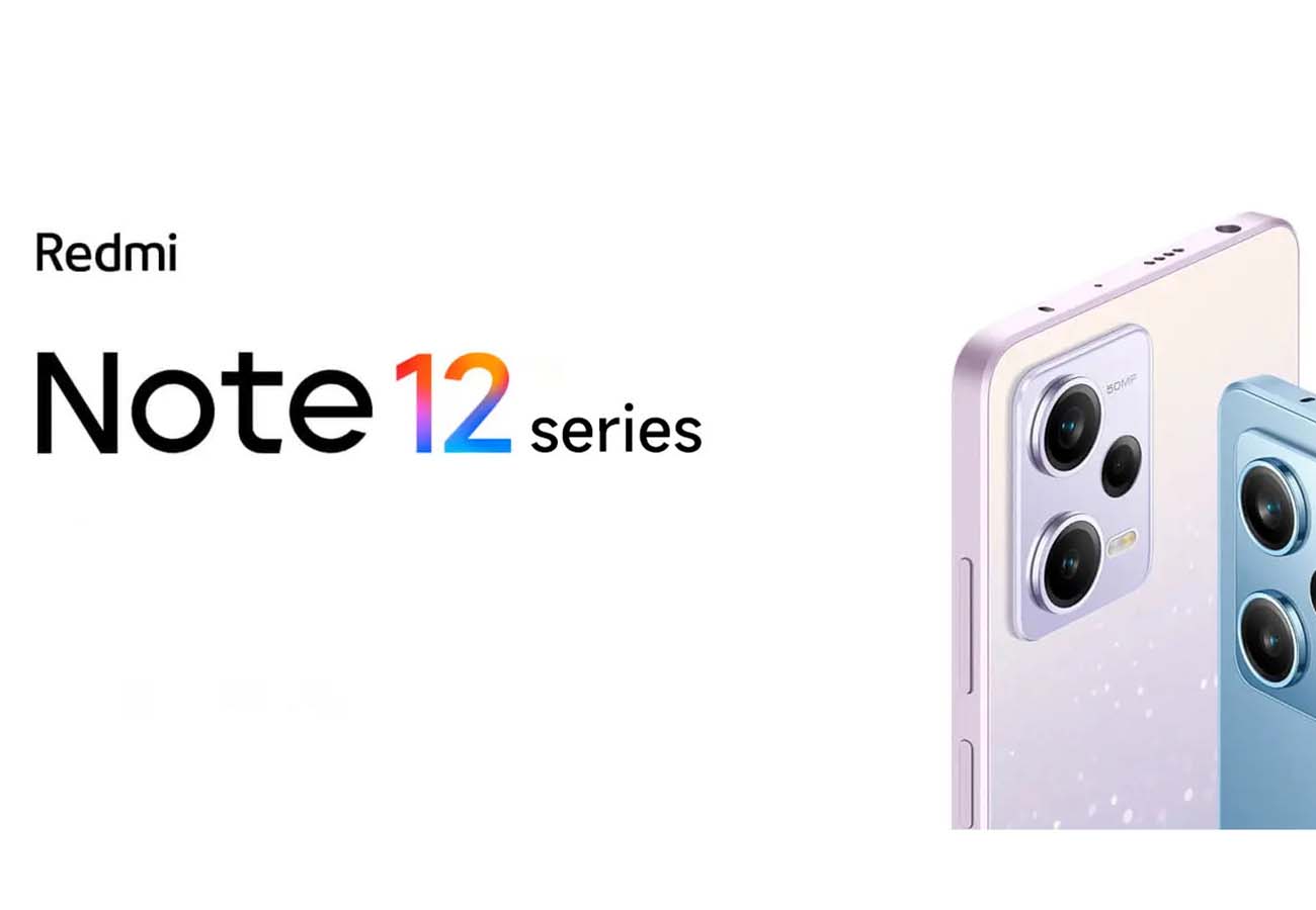 Xiaomi stellt vier Mitglieder der Redmi Note 12-Serie vor.