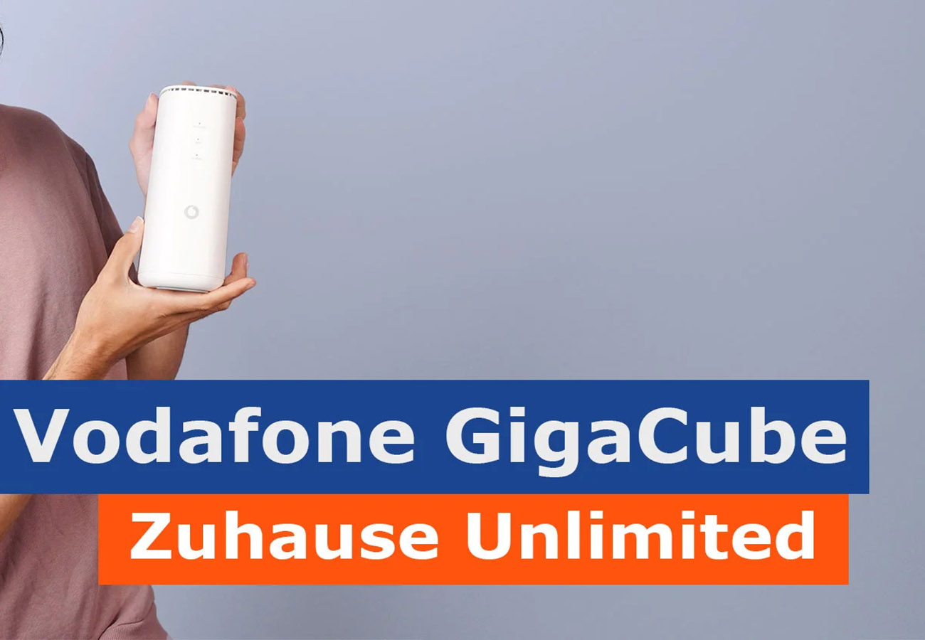 Zufriedenheitsgarantie! Vodafone GigaCube ab 26,01 € – mit 5G-Option verfügbar