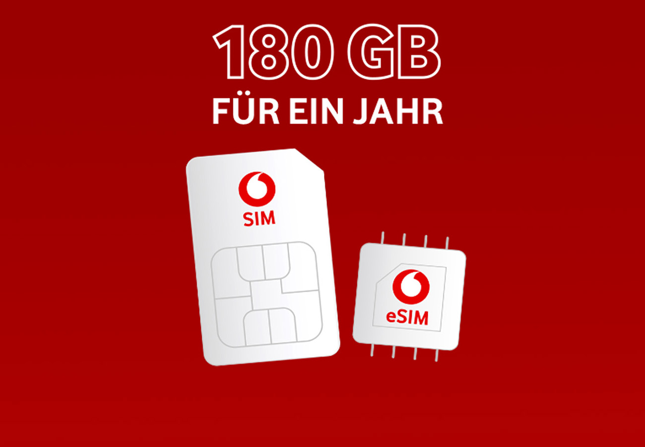 Mehr Datenvolumen! Das Vodafone CallYa Jahrestarif mit 180 GB – So surfe ich sorgenfrei durch das Jahr in Deutschland